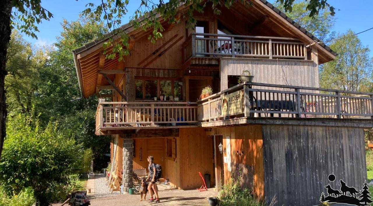 Appartement Les deux loups à Samoëns Extérieur photo